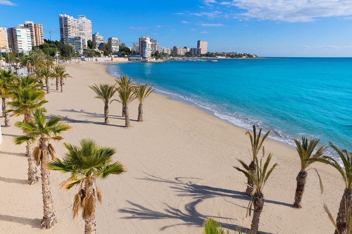 Alicante - pláž San Juan  Alicante - pláž San Juan