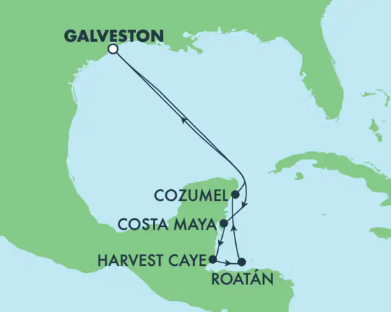 Mexickým zálivem k Roatánu na překrásné Norwegian Prima