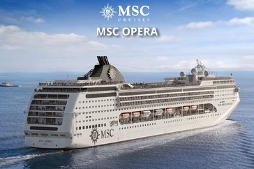 Itálie z Bari na lodi MSC Opera