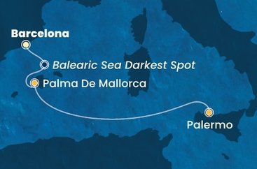 Španělsko, Itálie z Barcelony na lodi Costa Smeralda Španělsko, Itálie z Barcelony na lodi Costa Smeralda
