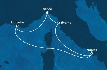 Ochutnávka západního Středomoří na lodi Costa Fascinosa