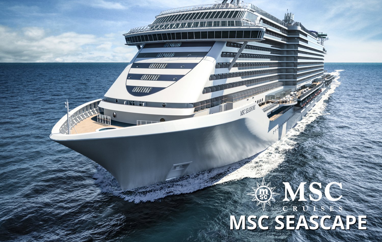 MSC Seascape, MSC Cruises, Najděte svoji loď snů, Plavby lodí po celém